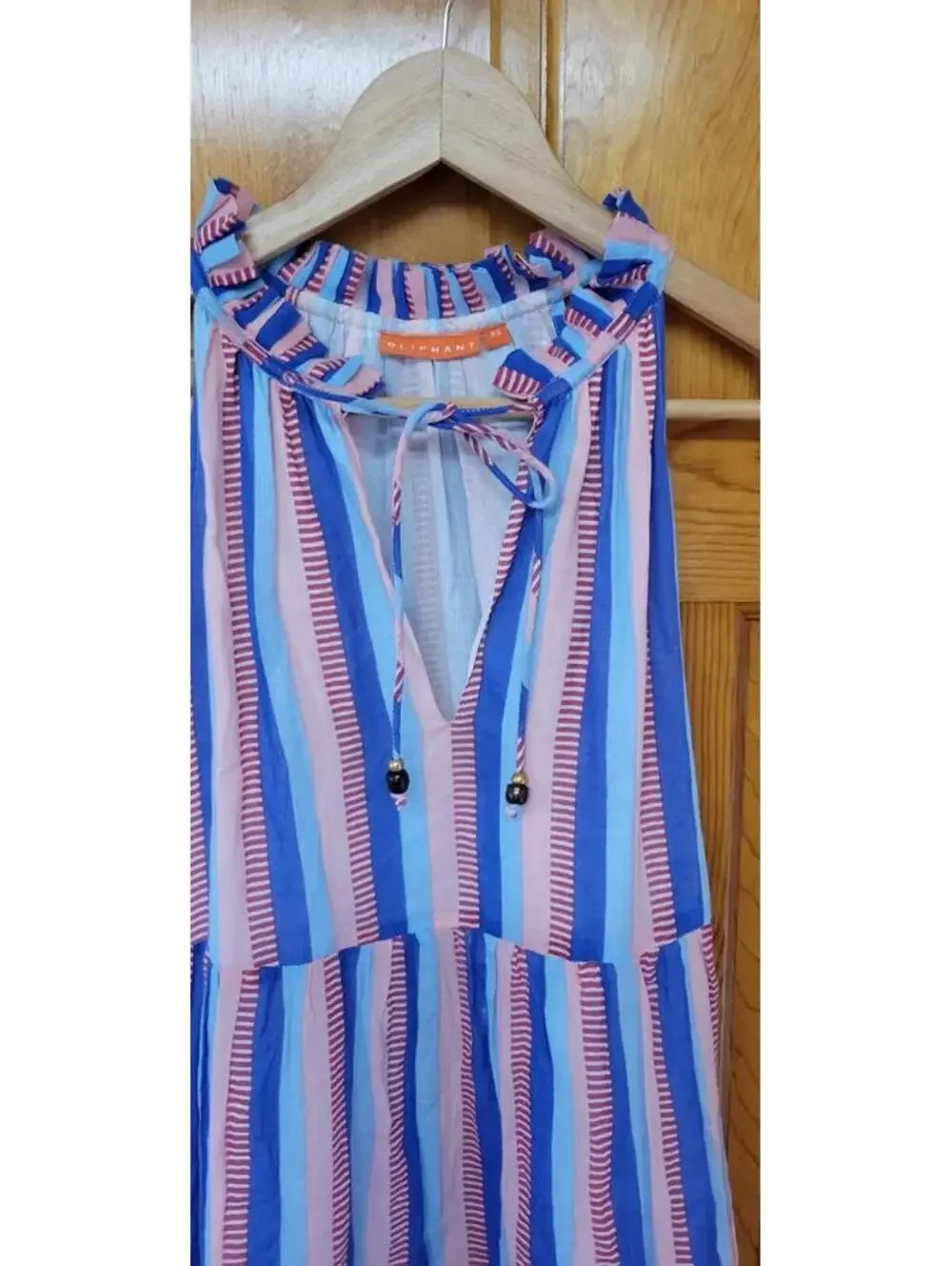 Oliphant Ruffled Short Tiered Dress size XS - Picture 6 of 9
